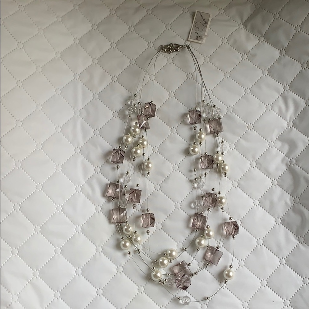 💎NWT City Gypsies layered gem necklace!